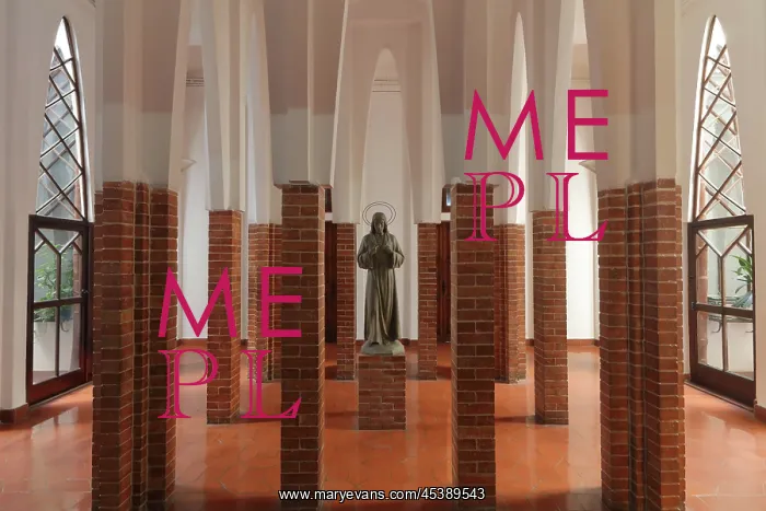 : Forest of Columns, Colegio Teresiano, Barcelona : Forest of Columns, Colegio Teresiano, Barcelona