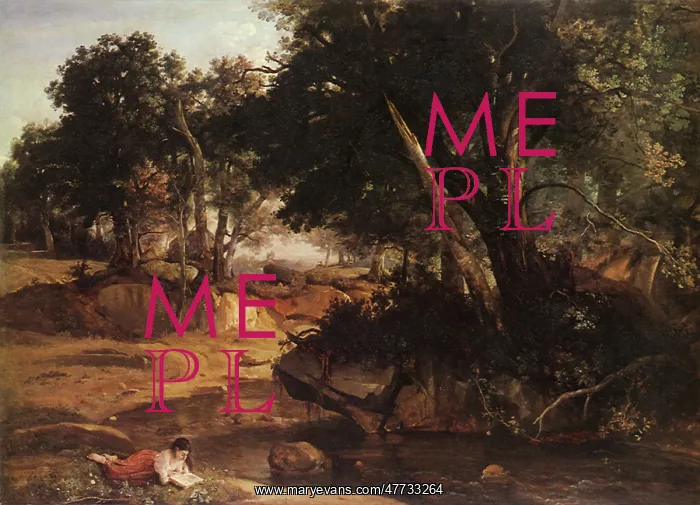 : Forest of Fontainebleau, by Corot : Forest of Fontainebleau, by Corot
