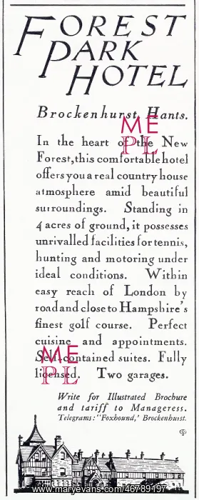 : Forest Park Hotel, Brockenhurst : Forest Park Hotel, Brockenhurst