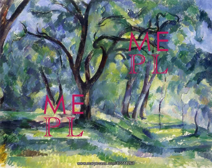  : The Forest, by Paul Cezanne