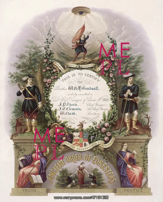  : FORESTERS CERTIFICATE