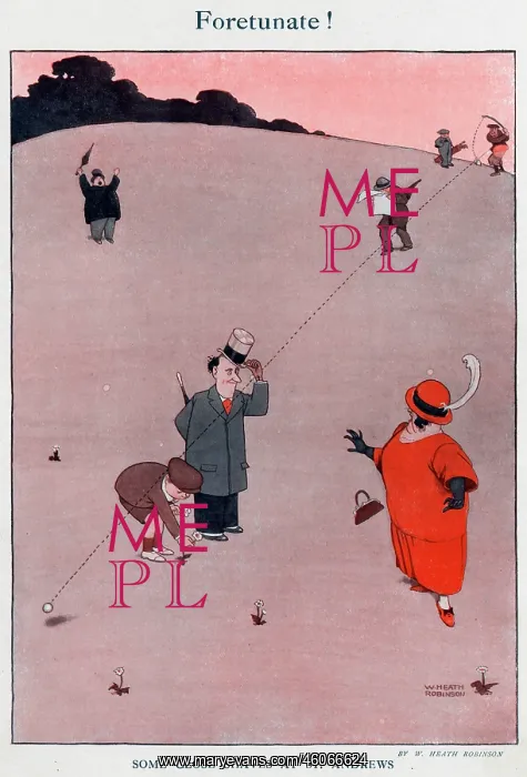 : Foretunate by William Heath Robinson : Foretunate by William Heath Robinson