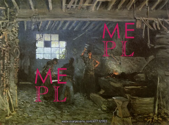  : The Forge at Marly, by Alfred Sisley