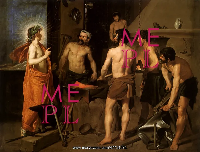  : The Forge of Vulcan, by Velazquez