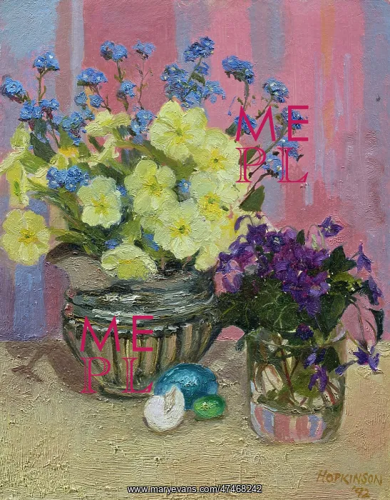  : Forget-me-nots, Primroses and Violets