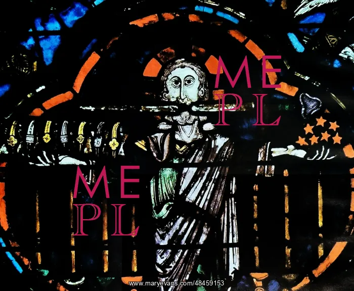 : Detail form Stained Glass Window : Detail form Stained Glass Window