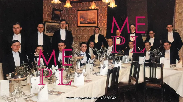 : FORMAL DINNER 1913 : FORMAL DINNER 1913