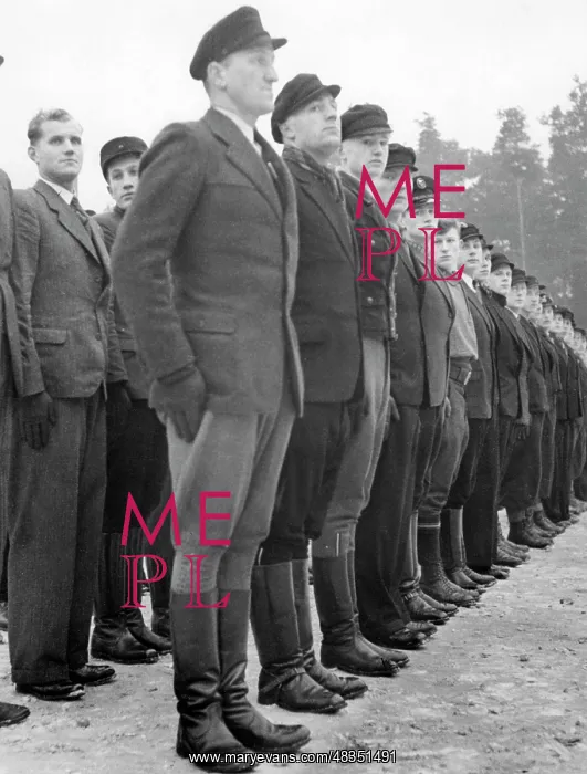 : Formation of Memel German SA troops, 1939 : Formation of Memel German SA troops, 1939