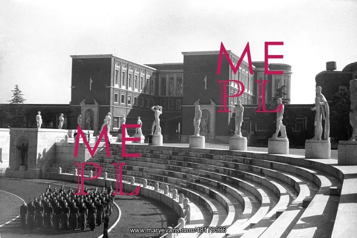 : The Foro Mussolini in Rome : The Foro Mussolini in Rome