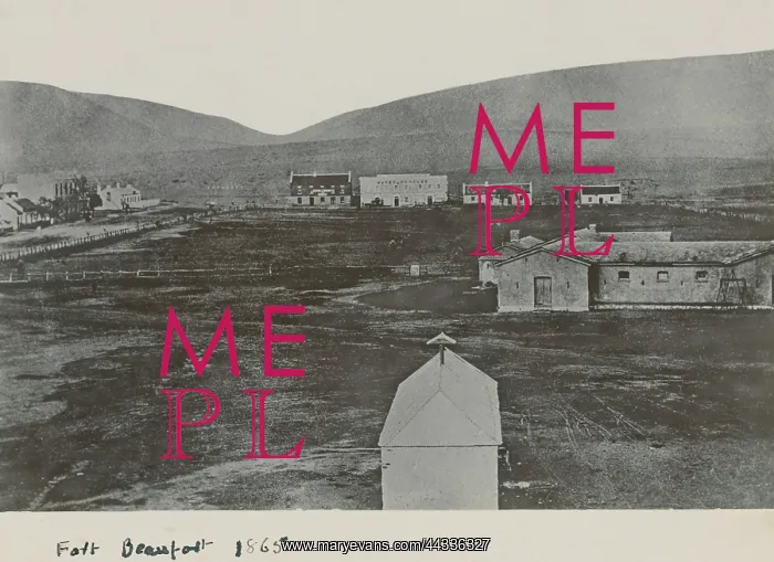 : Fort Beaufort ca. 1865 : Fort Beaufort ca. 1865