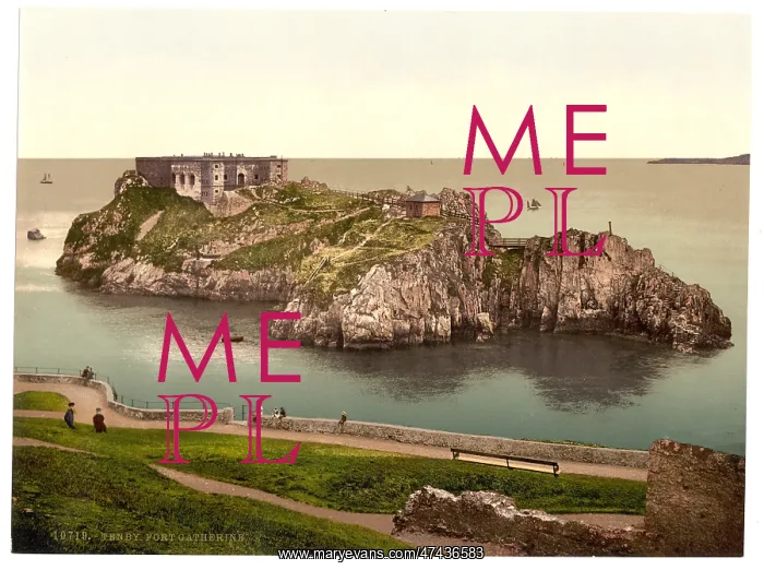 : Fort Catherine, Tenby, Wales : Fort Catherine, Tenby, Wales