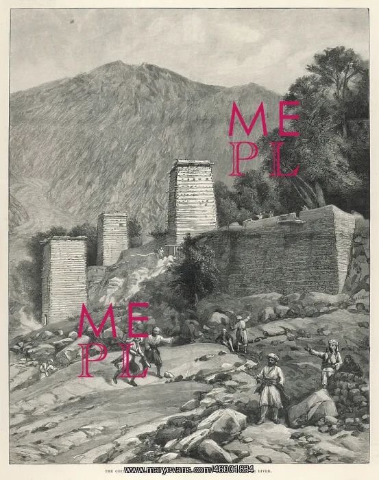 : THE FORT AT CHITRAL : THE FORT AT CHITRAL