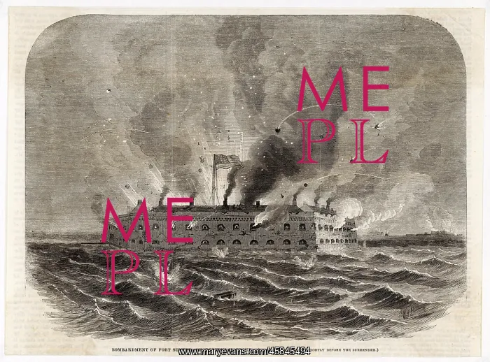  : FORT SUMTER BOMBARDED