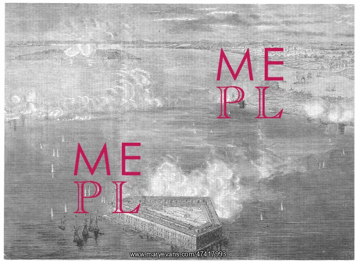 : FORT SUMTER BOMBARDED : FORT SUMTER BOMBARDED