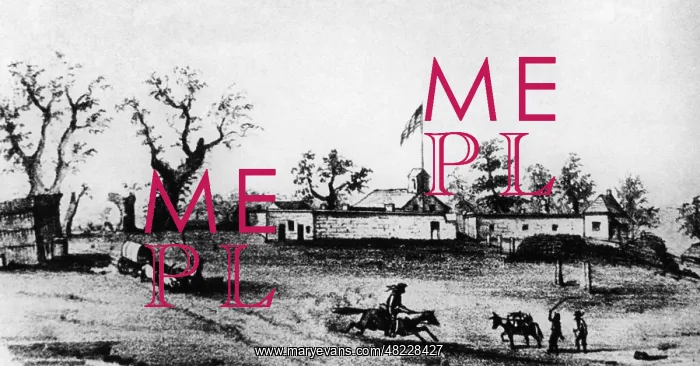: Fort Sutter, 1840s : Fort Sutter, 1840s