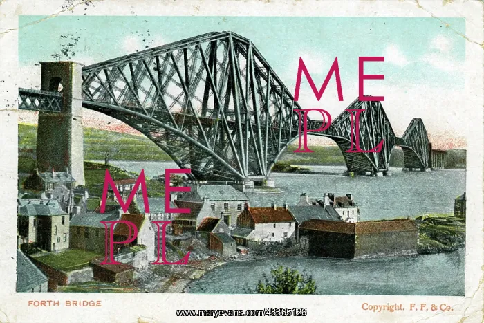 : The Forth Bridge, Edinburgh, Midlothian : The Forth Bridge, Edinburgh, Midlothian