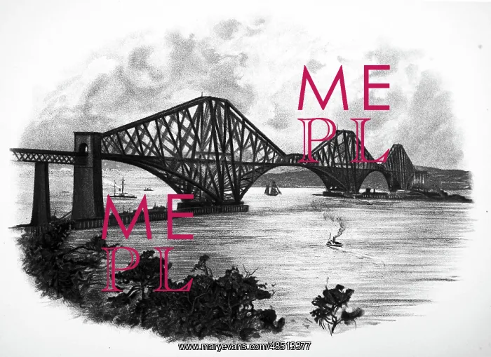 : Forth Rail Bridge from the south-east. Engineer: : Forth Rail Bridge from the south-east. Engineer: