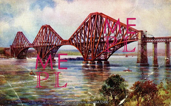 : Forth Rail Bridge, South Queensferry, Midlothian : Forth Rail Bridge, South Queensferry, Midlothian