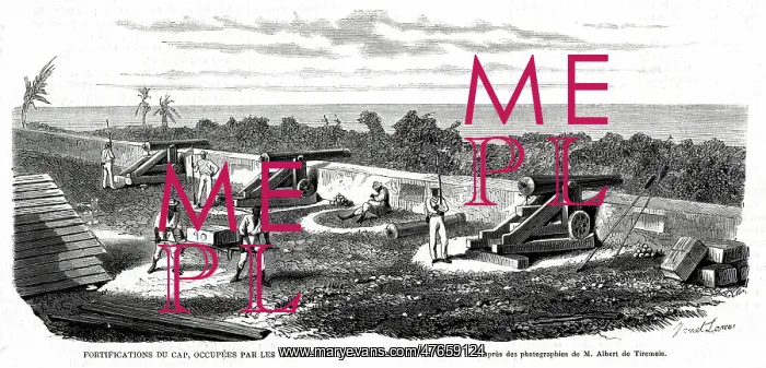 : Fortifications at Cap-Haitien by Insurgents : Fortifications at Cap-Haitien by Insurgents