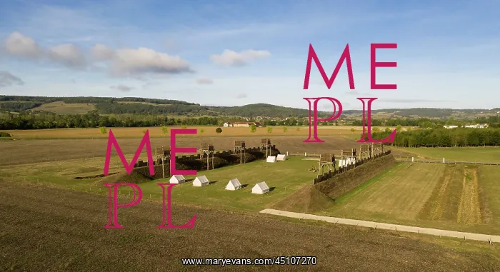 : Fortifications, MuseoParc Alesia, Alise-Sainte-Reine : Fortifications, MuseoParc Alesia, Alise-Sainte-Reine