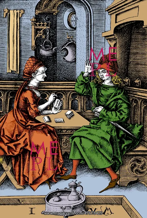 : Fortune Teller, 15th Century : Fortune Teller, 15th Century