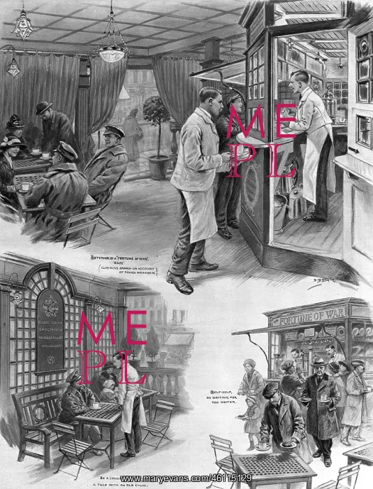: Fortune of War cafe, WW1 : Fortune of War cafe, WW1