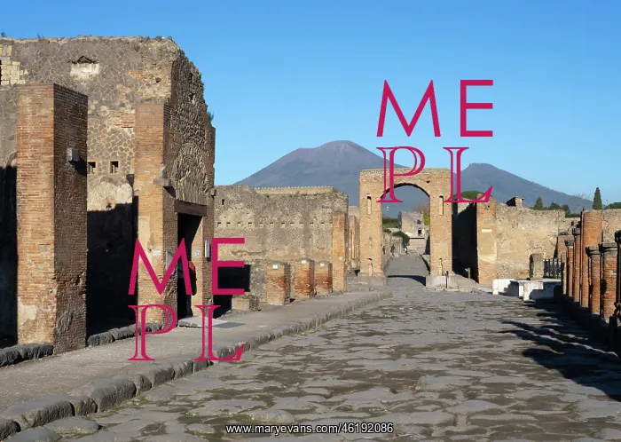 : Forum, Pompeii, Campania, Italy : Forum, Pompeii, Campania, Italy