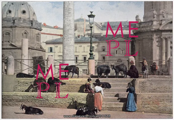 : FORUM OF TRAJAN / 1890S