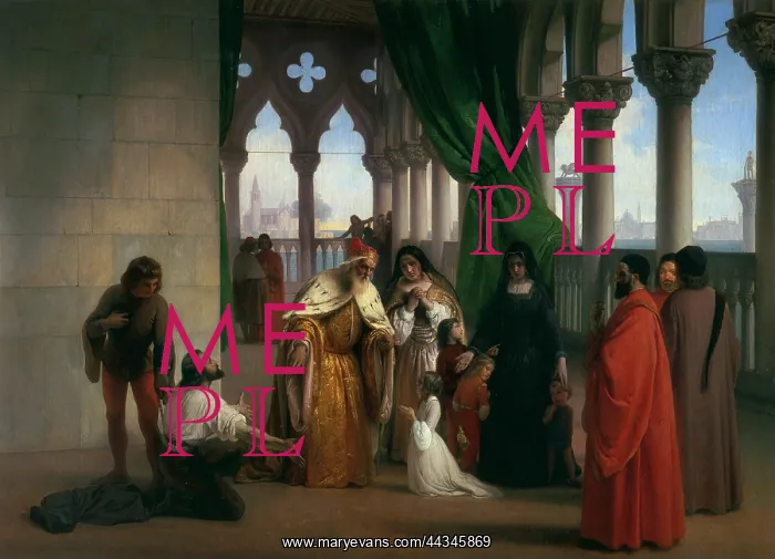 : The Two Foscari, by Hayez : The Two Foscari, by Hayez