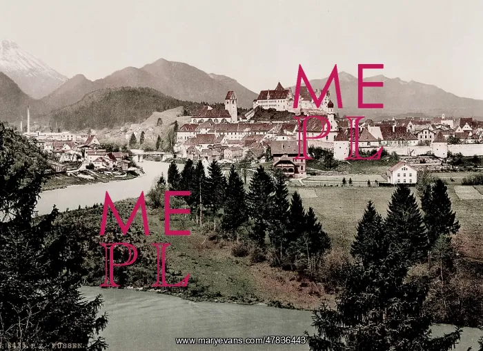 : Fossen, a Bavarian town in Germany, Austrian border : Fossen, a Bavarian town in Germany, Austrian border