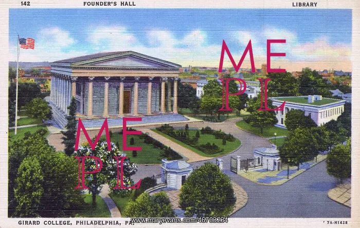  : Founders Hall and Library - Girard College, Philadelphia, PA
