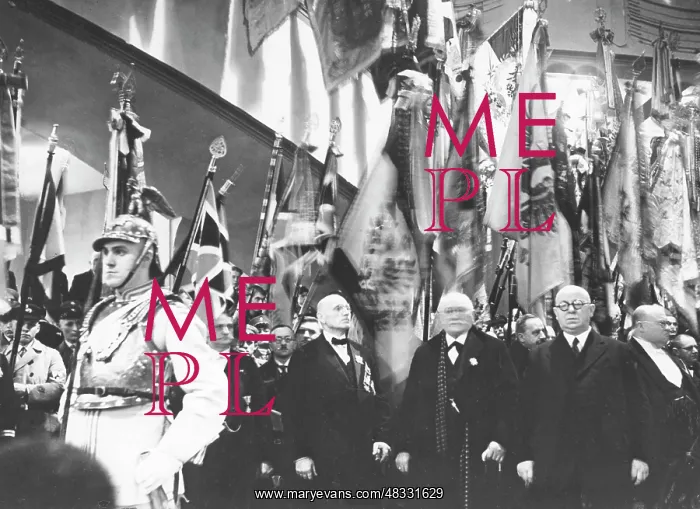 : Founding ceremony of the Kyffhaeuserbund in Berlin, 1931 : Founding ceremony of the Kyffhaeuserbund in Berlin, 1931