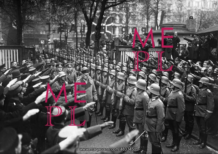 : Founding ceremony of the Reich organized by : Founding ceremony of the Reich organized by