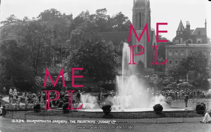 : The Fountain at Bournemouth Gardens : The Fountain at Bournemouth Gardens