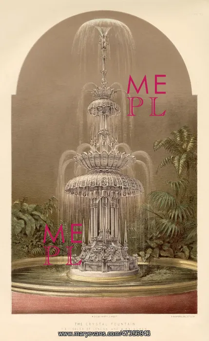 : Fountain at the Crystal Palace : Fountain at the Crystal Palace
