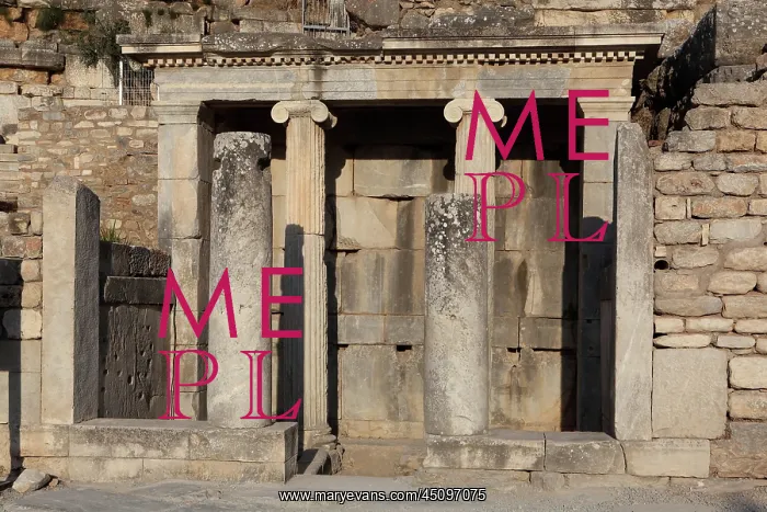 : Fountain house, Great Theatre, Ephesus, Izmir, Turkey : Fountain house, Great Theatre, Ephesus, Izmir, Turkey