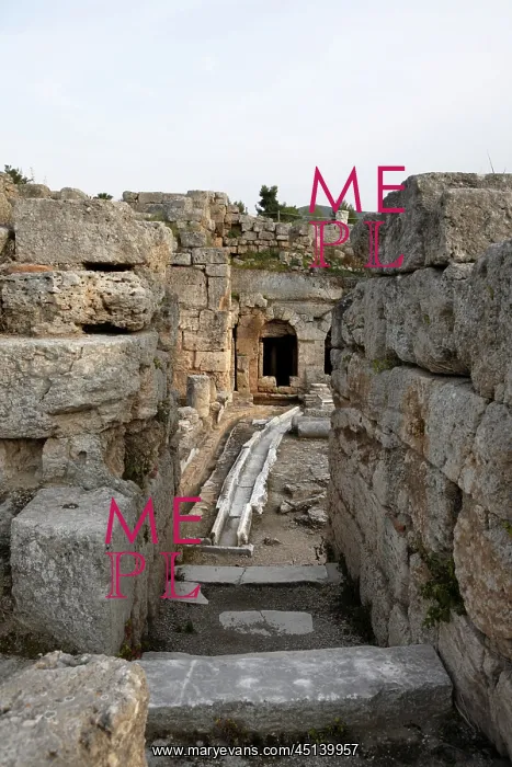 : Fountain of Peirene, Corinth, Greece : Fountain of Peirene, Corinth, Greece