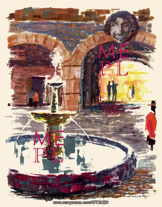 : Fountain at Plaza in Bolivia : Fountain at Plaza in Bolivia