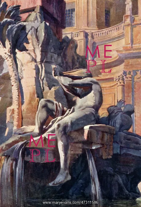 : Fountain of Four Rivers, by Bernini : Fountain of Four Rivers, by Bernini