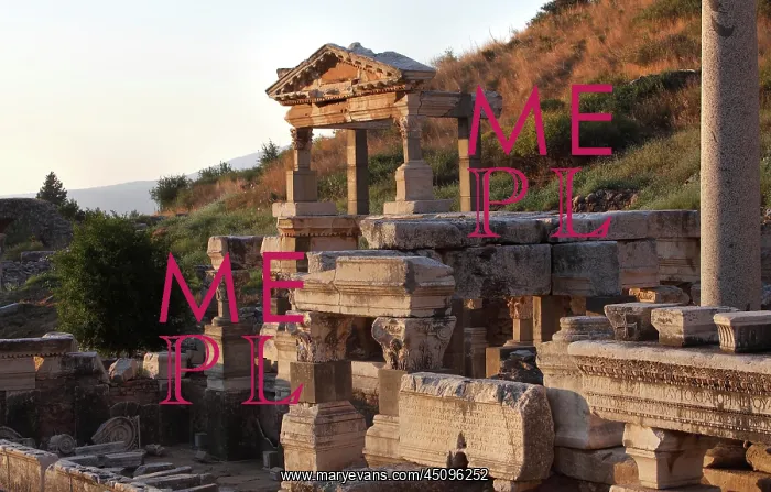 : Fountain of Trajan, Ephesus, Izmir, Turkey : Fountain of Trajan, Ephesus, Izmir, Turkey