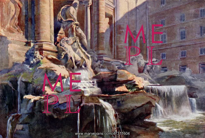  : FOUNTAIN OF TREVI / ROME