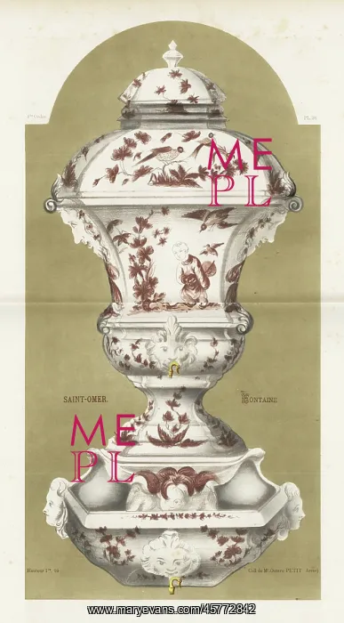 : Fountain vase from Saint Omer : Fountain vase from Saint Omer