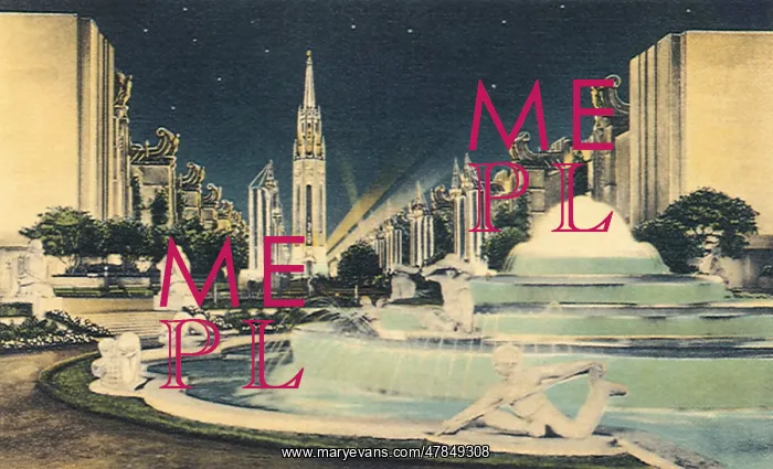 : Fountain at World's Fair. San Francisco : Fountain at World's Fair. San Francisco