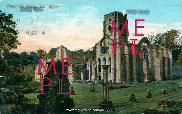 : Fountains Abbey, Ripon, Yorkshire : Fountains Abbey, Ripon, Yorkshire