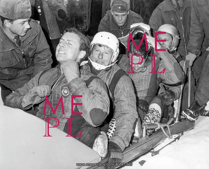 : Four-man bobsleigh Canada 1964 : Four-man bobsleigh Canada 1964