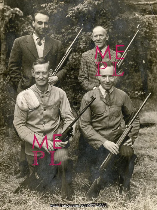 : A Four-man British Shooting Party : A Four-man British Shooting Party