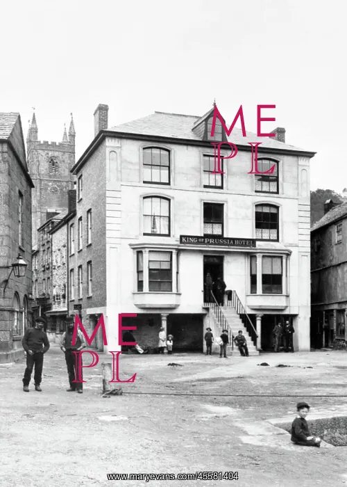  : Fowey, the King of Prussia Hotel 1888