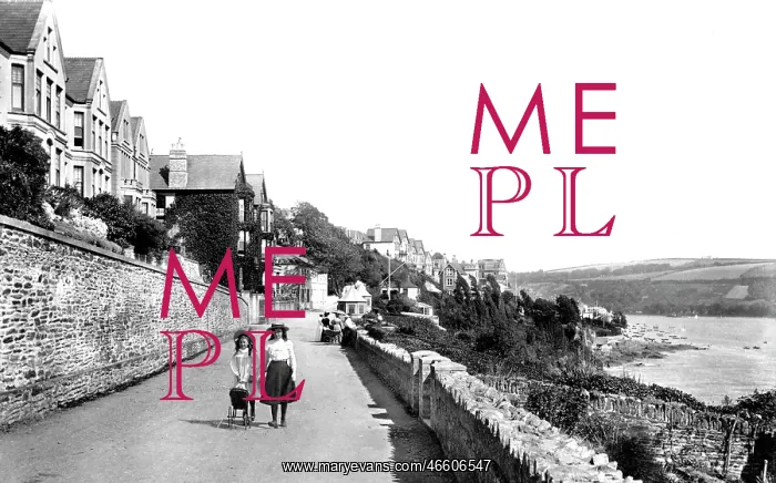  : Fowey, St Catherine's Hotel and Tower Park 1908