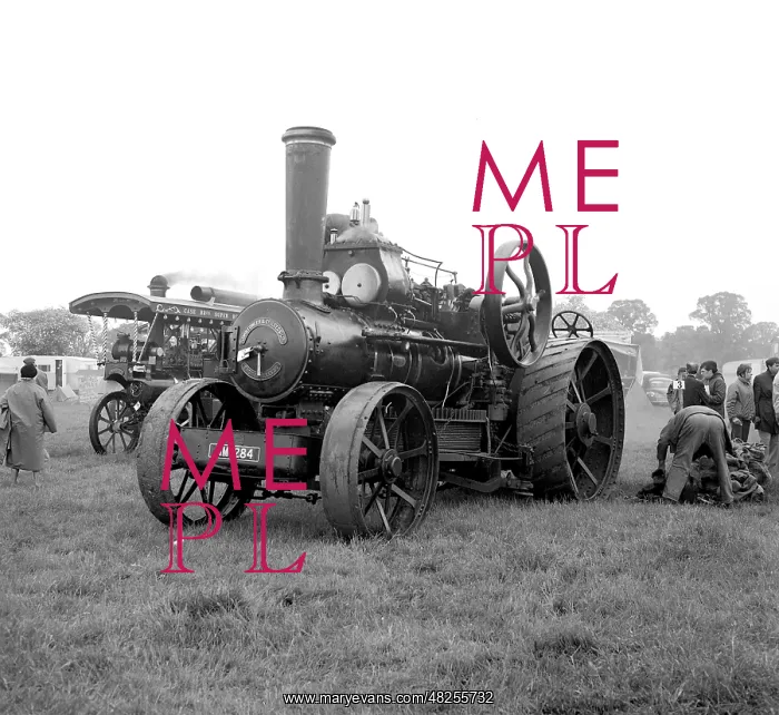 : Fowler Ploughing Engine number 14383 Prince : Fowler Ploughing Engine number 14383 Prince
