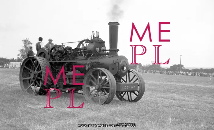: Fowler Ploughing Engine Yorkshire Lad DO 1927 : Fowler Ploughing Engine Yorkshire Lad DO 1927